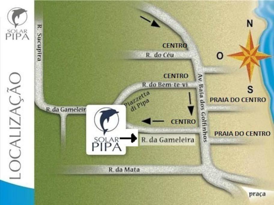 شقة Solar De Pipa - Pipa Vip Flats Praia de Pipa المظهر الخارجي الصورة